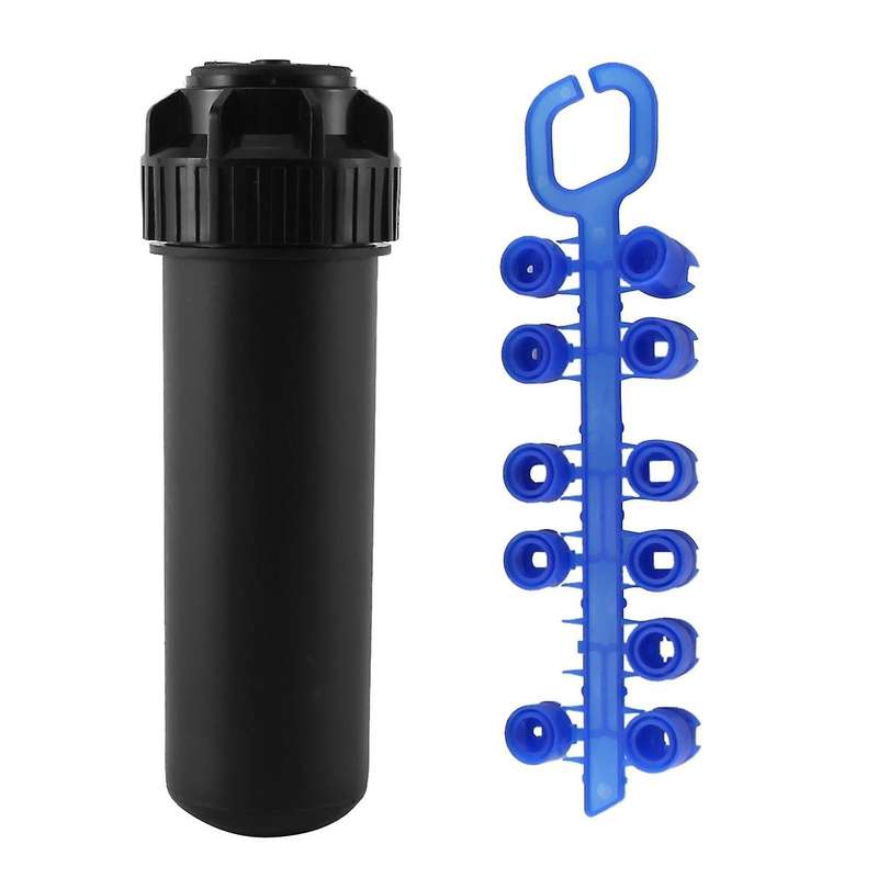 3/4 Inch Female Thread Pop-up Sprinkler Gear Drive Lawn Sprinkler Head Part-circle Pattern 40-360