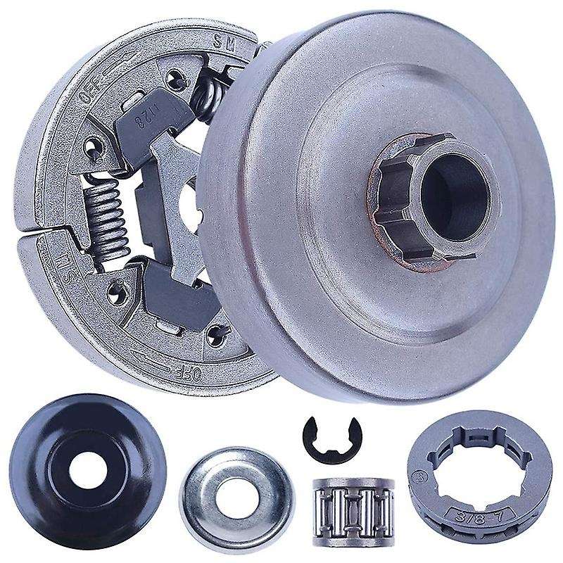 3/8 Clutch Drum Rim Sprocket Needle Bearing Kit for Stihl 044 046 Ms440 Ms460 Ms461 Ms441 Ms361 Ms3