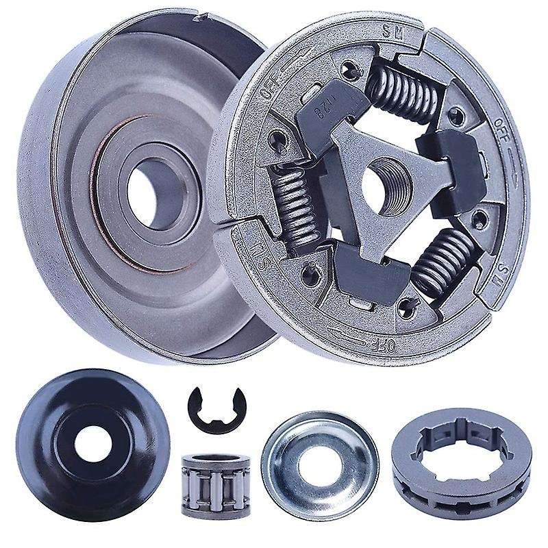 3/8 Clutch Drum Rim Sprocket Needle Bearing Kit for Stihl 044 046 Ms440 Ms460 Ms461 Ms441 Ms361 Ms3