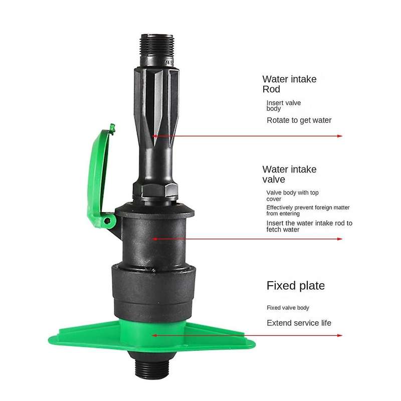 3/4inch Dn20 Male Thread Rapid Water Intake Valve External Thread Quick Water Intake Valve
