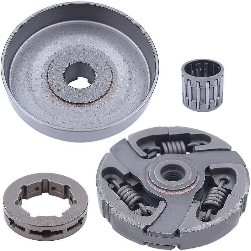3/8-7t Clutch Drum Rim Sprocket Bearing Kit for 3120 394xp 395xp 3120xp Jonsered 2094 2095 Chainsaw