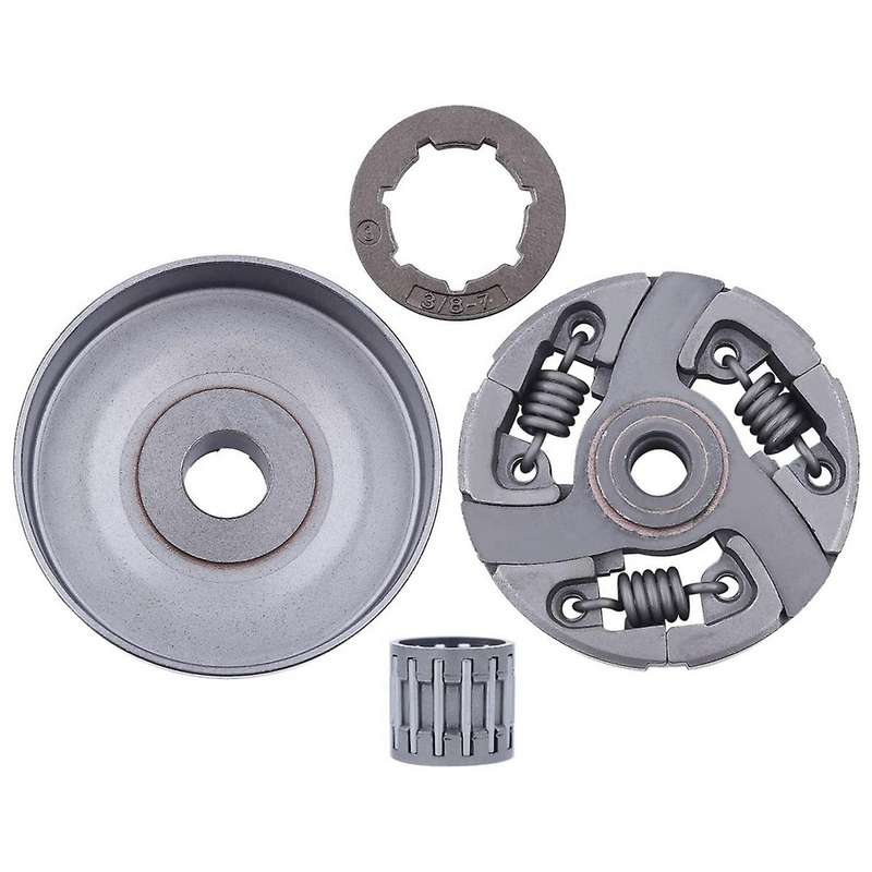 3/8-7t Clutch Drum Rim Sprocket Bearing Kit for 3120 394xp 395xp 3120xp Jonsered 2094 2095 Chainsaw