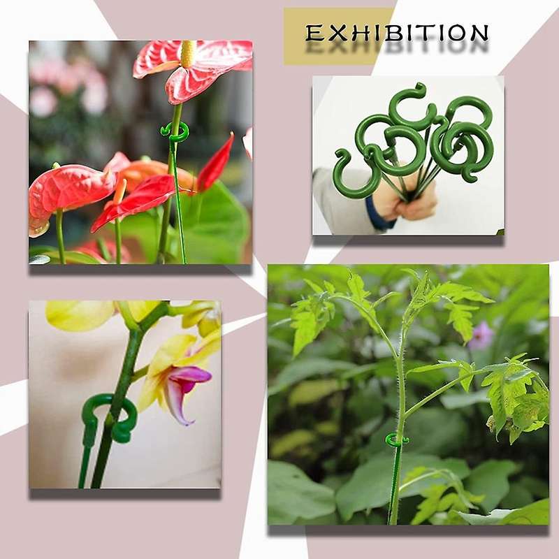 30 Pack Plant Support Stakes, Garden Single Stemmed Plant Support Plant Stakes, Plant Prop, Plant S