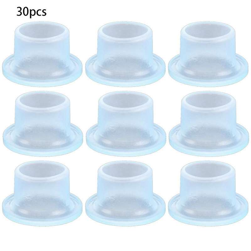 30 Pcs Water Outlet Quarter Plugs, Threaded Pipe Leak-Proof Sealing Buckles, Waterproof Sealing Ring