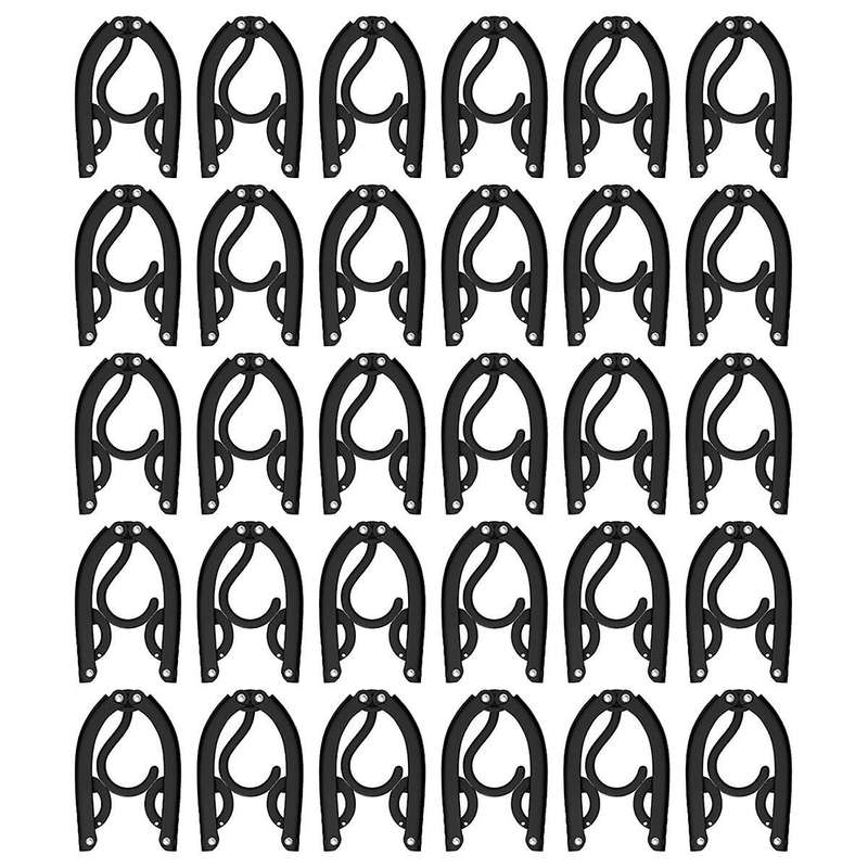 30 Pcs Travel Hangers Portable Foldable Travel Hanger Organizer, Accessories Essentials for Travelin