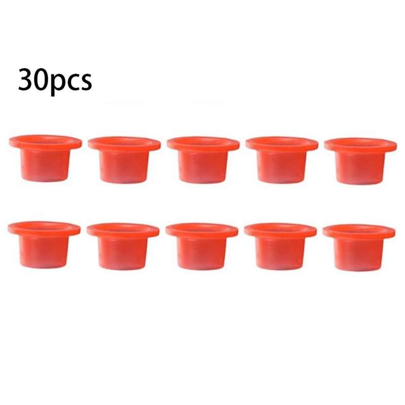 30 Pcs Water Outlet Quarter Plugs, Threaded Pipe Leak-proof Sealing Buckles, Waterproof Sealing Ring