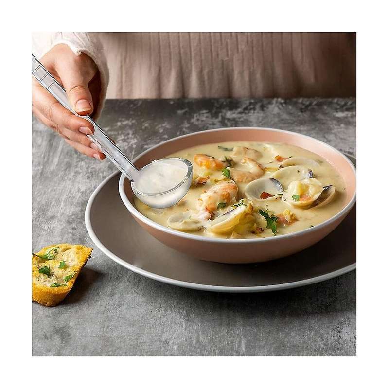 30 Pieces Clear Small Ladles for Sauce Long Punch Plastic Dressing and Sauces Ladles