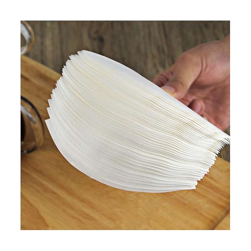 300 Coffee Filter Paper Coffee Machine Filter Paper Hand-washed Filter Cup Paper Drip Pot Fan-shaped