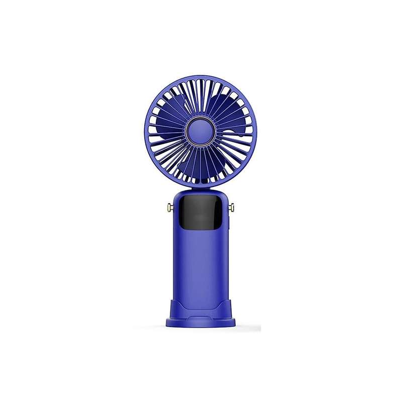 3000mah Summer Handheld Fan Portable Folding Fan Usb Charging High Wind Power Fan with Led Screen fo