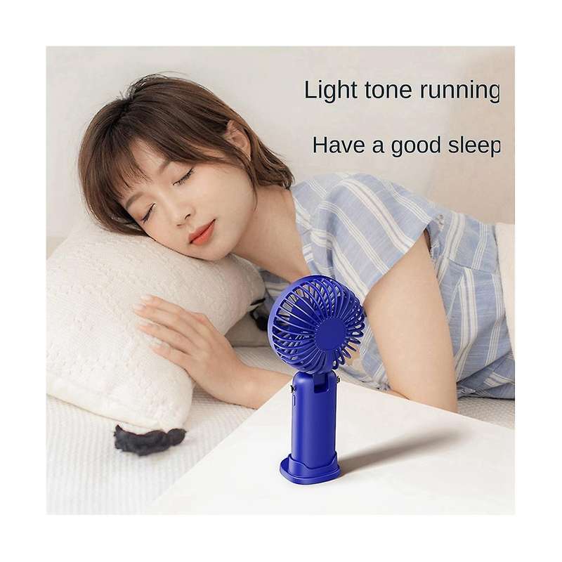 3000mah Summer Handheld Fan Portable Folding Fan Usb Charging High Wind Power Fan with Led Screen fo