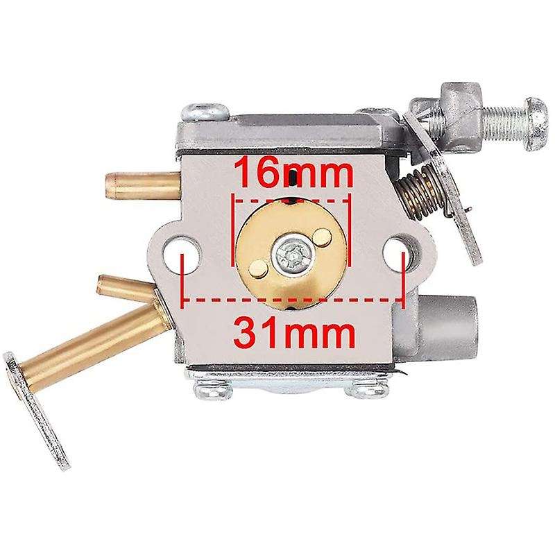 300981002 Carburetor for Homelite 33cc Ut-10532 Ut-10926 Ryobi Ry74003d Chainsaw Carbon Brush Repla