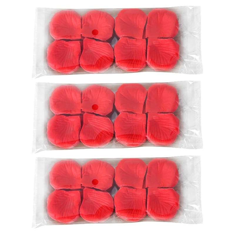 3000PCS Rose Petals, Flower,Rose Petals for Bed & Valentines Decorations,Marry Me Decorations,Artifi