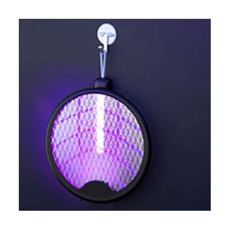 3000v Electric Mosquito Swatter with Lamp Usb Rechargeable Foldable Bug Zapper Summer Fly Swatter/h