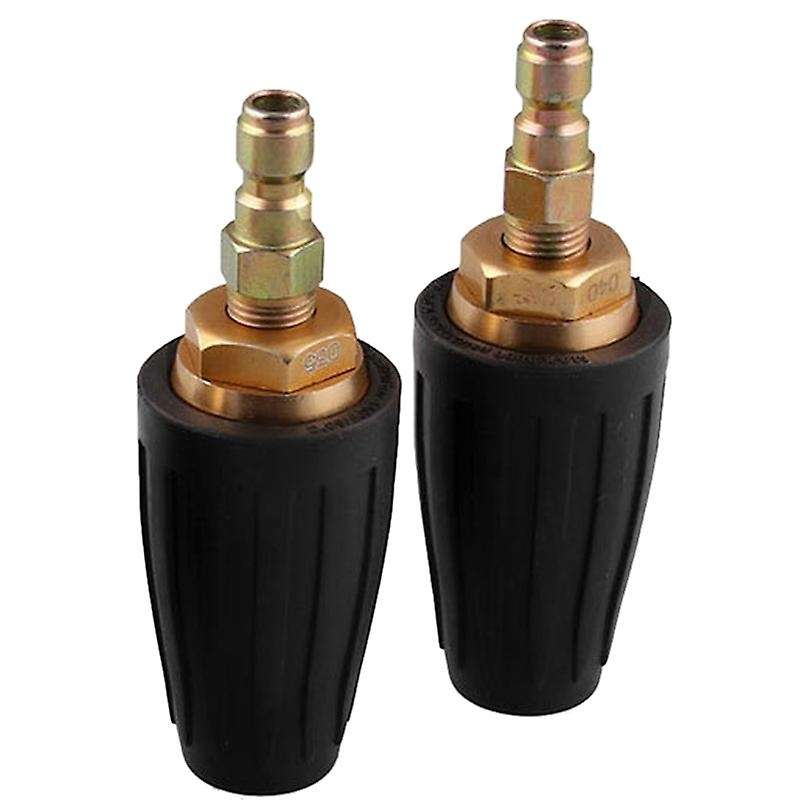 3000Psi Spiral Nozzle High Pressure Cleaner 360 Degree Rotation Turbine Nozzle for High Pressure Foa