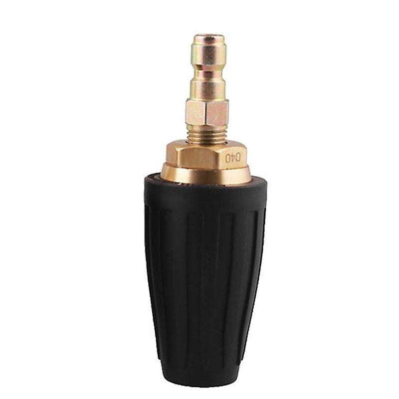 3000Psi Spiral Nozzle High Pressure Cleaner 360 Degree Rotation Turbine Nozzle for High Pressure Foa