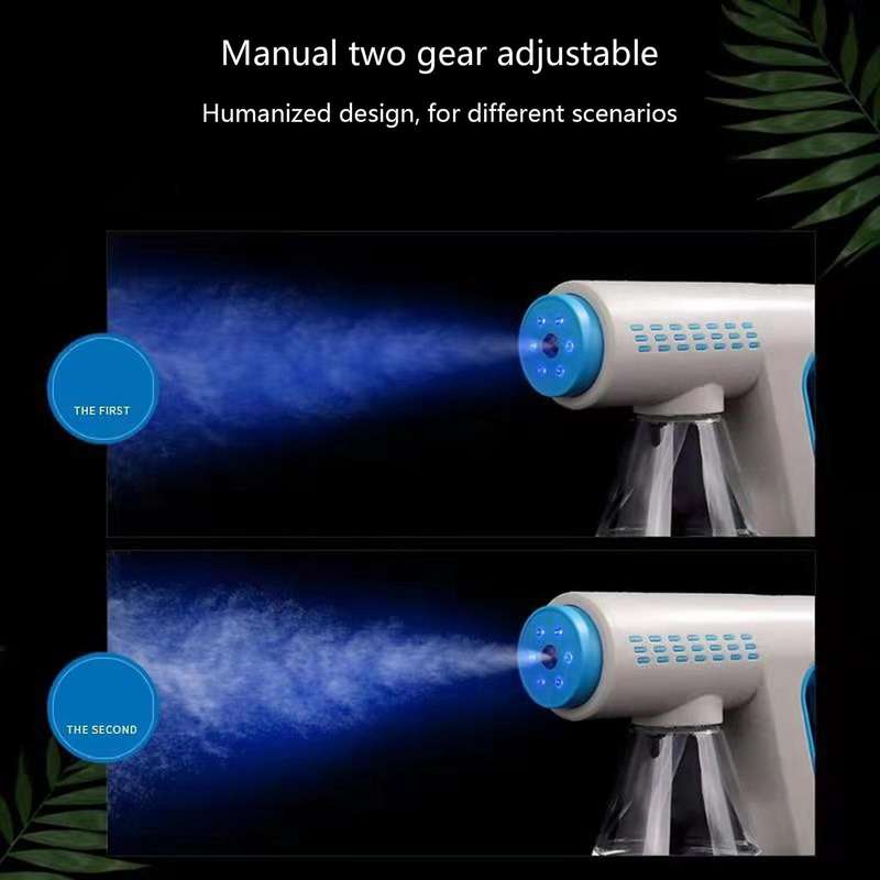 300ML Sprayer Wireless Sprayer Rechargeable Blue Light Nano Atomizer Steam Sprayer Humidifier Househ
