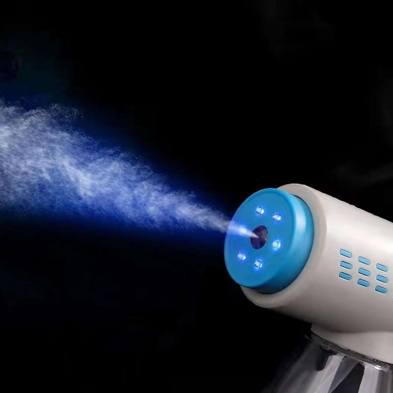 300ML Sprayer Wireless Sprayer Rechargeable Blue Light Nano Atomizer Steam Sprayer Humidifier Househ