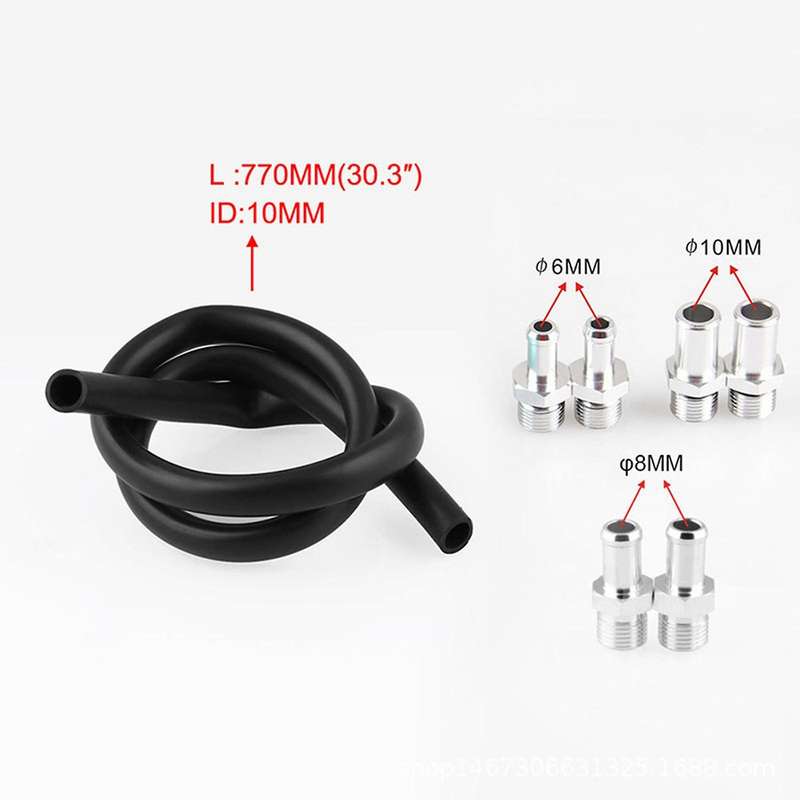 300ML Car Modification Parts, Oil Breathable Pot with Filter, Aluminum Baffle Exhaust Oil Pot