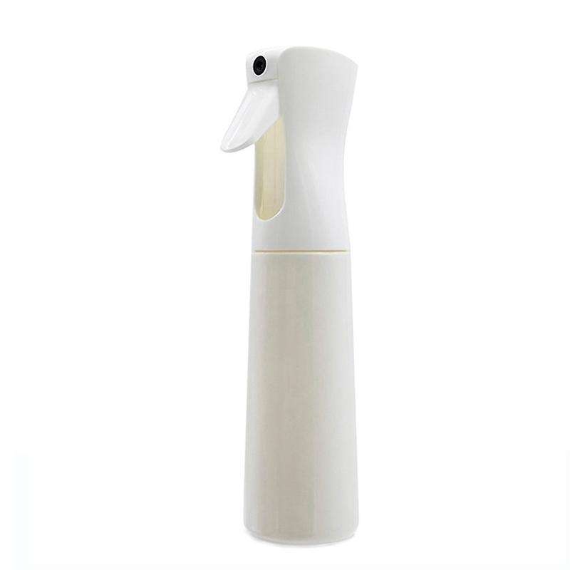 300ml Hairdressing Spray Continuous Fine Mist Spray Empty Barber Hair Tools (white)