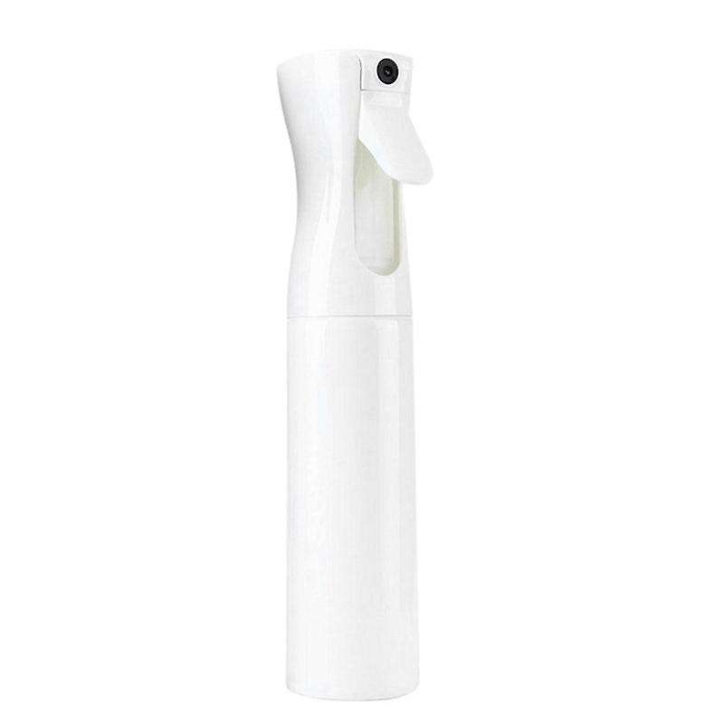 300ml Hairdressing Spray Continuous Fine Mist Spray Empty Barber Hair Tools (white)