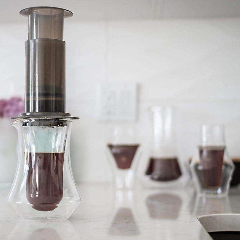 300Ml Double Duck Beak Pot Coffee Pot High Temperature Resistant Glass Pot Hand Blown Coffee Pot