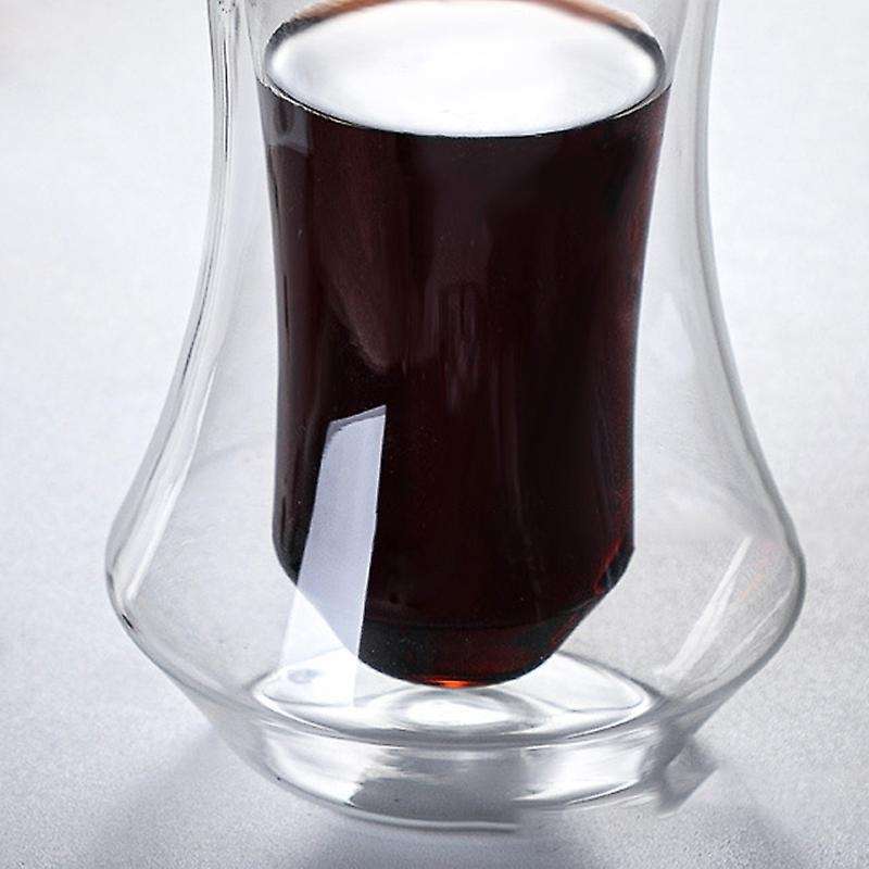 300Ml Double Duck Beak Pot Coffee Pot High Temperature Resistant Glass Pot Hand Blown Coffee Pot