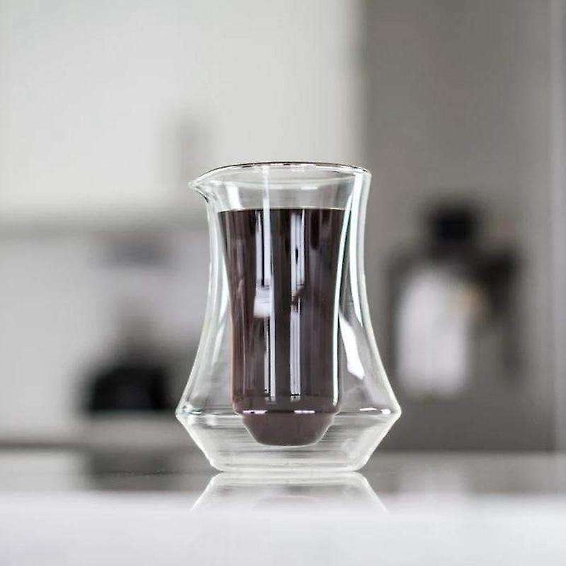 300Ml Double Duck Beak Pot Coffee Pot High Temperature Resistant Glass Pot Hand Blown Coffee Pot