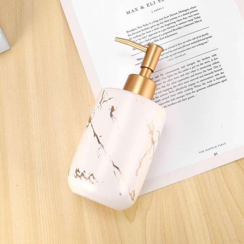 300ml Ceramics Emulsion Bottles Creative Latex Bottles Liquid Soap Dispensers Bathroom Set Home Dec