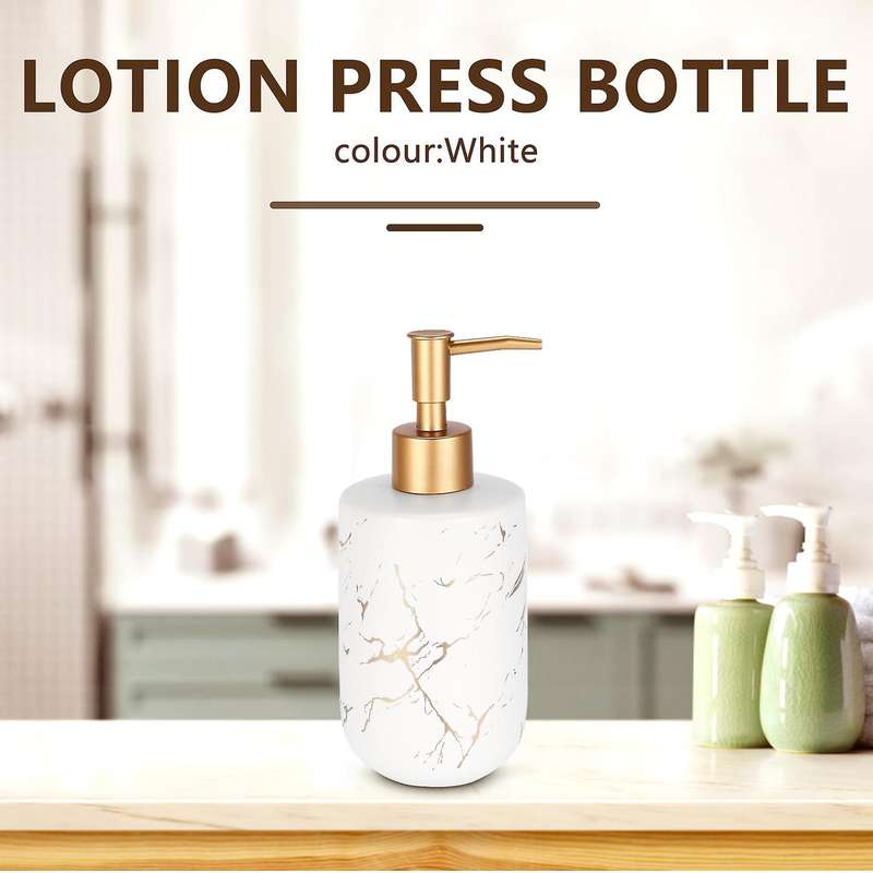 300ml Ceramics Emulsion Bottles Creative Latex Bottles Liquid Soap Dispensers Bathroom Set Home Dec
