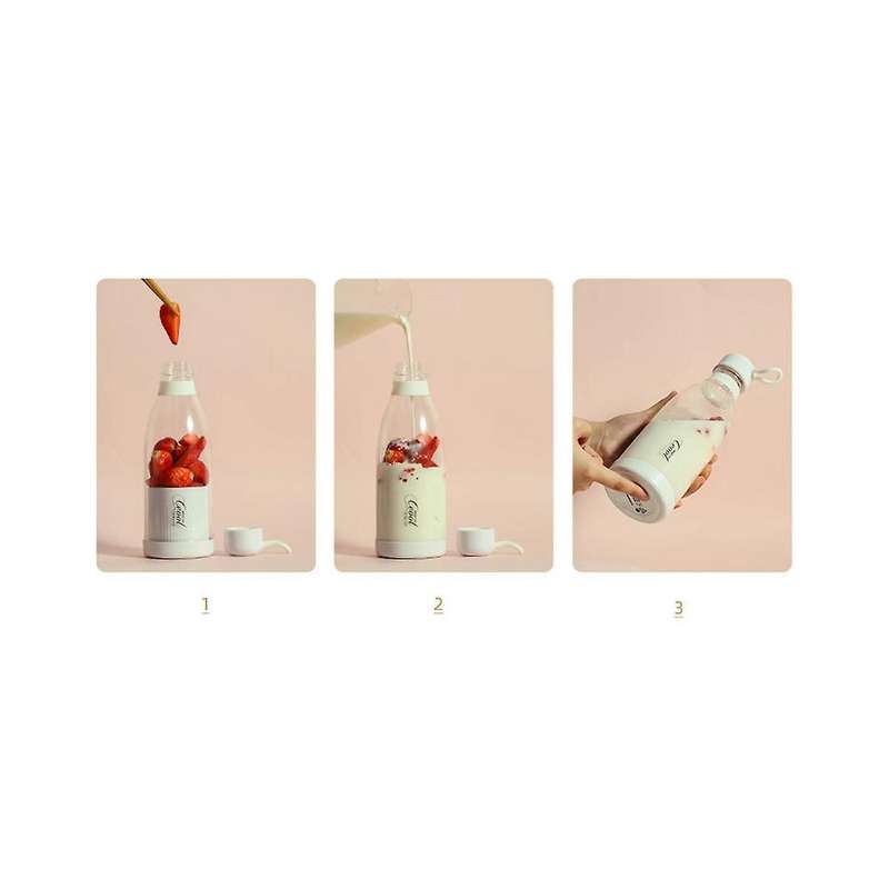 300ml Usb Blender Quick Juicing Portable Blender Rechargeable Juices Cup Smoothie Mini Handheld Fru