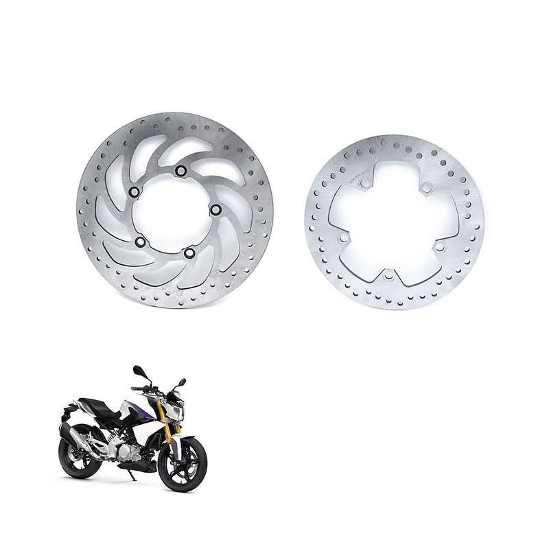 300mm/240mm Motorcycle Front Rear Brake Disc Rotor for G310r G310gs 2017-2021 G310gs Edition 40 2020