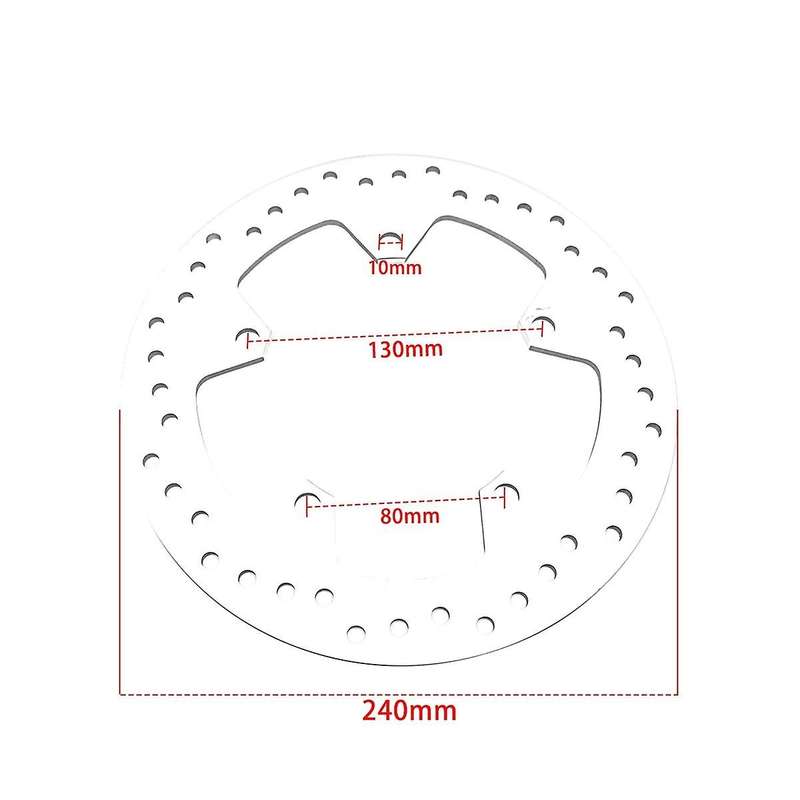 300mm/240mm Motorcycle Front Rear Brake Disc Rotor for G310R G310GS 2017-2021 G310GS Edition 40 202