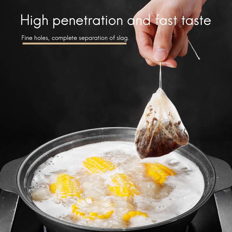 300pcs Tea Filter Bags, Disposable Tea Filter Bags Paper Tea Infuser Drawstring Empty Tea Bags For