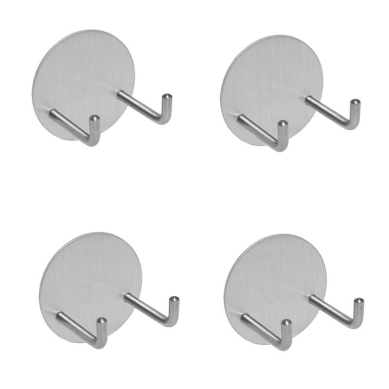 304 Stainless Steel Coffee Handle Bracket Hook Kitchen Punch-Free Storage Hook Bathroom Multi-Functi