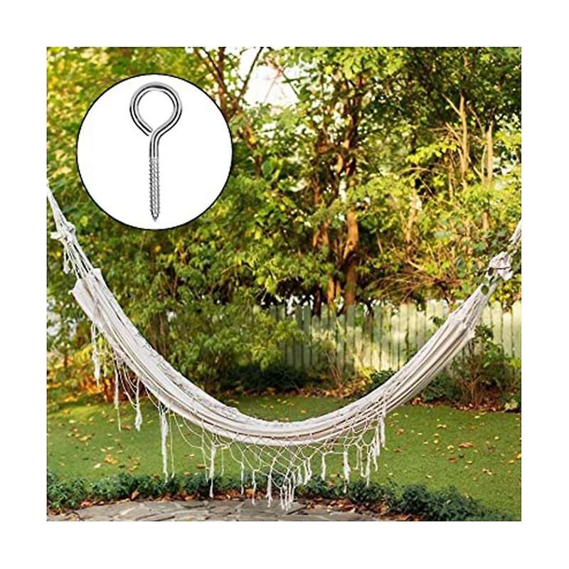 304 Stainless Steel Sheep Eye Nail Sheep Eye Self-tapping Nail Hook with Ring Screw Hand Twist Ring