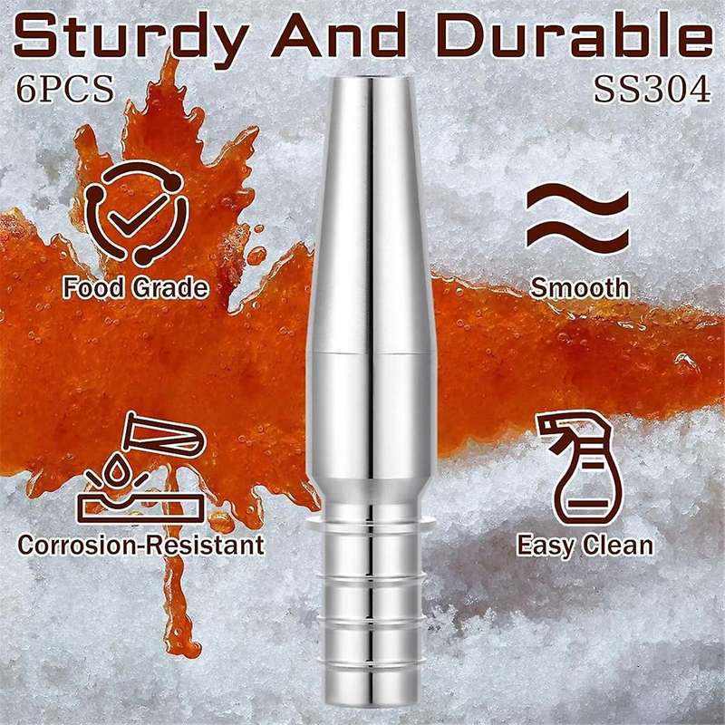 304 Stainless Steel Maple Faucet Tip Maple Syrup Tapping Kit Maple Syrup Synthetic Filter Trunk Fau