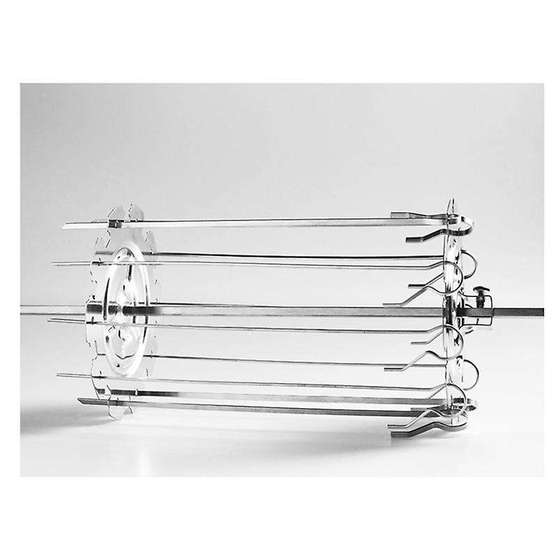 304 Stainless Steel Rotating Grill Skewers BBQ Grill Cage Air Fryer Lamb Skewers Grill Electric Ove