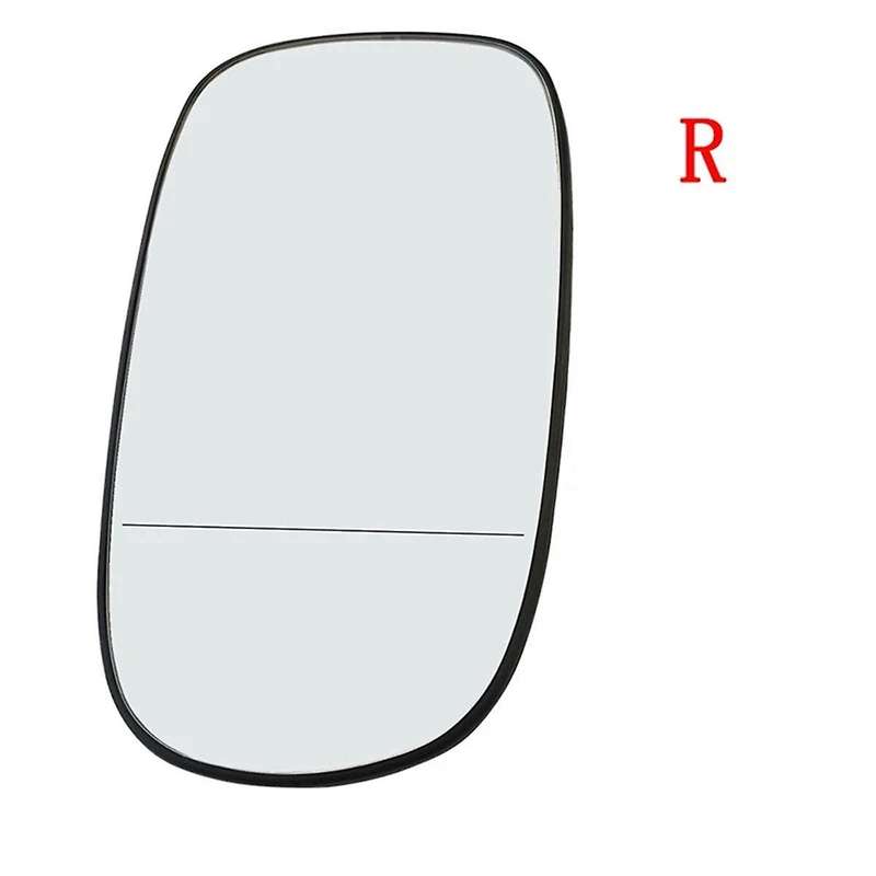 30495 30456 Wide Angle Rearview Mirror Lens Reversing Mirror Lens Heated Lens Automotive for Saab 9