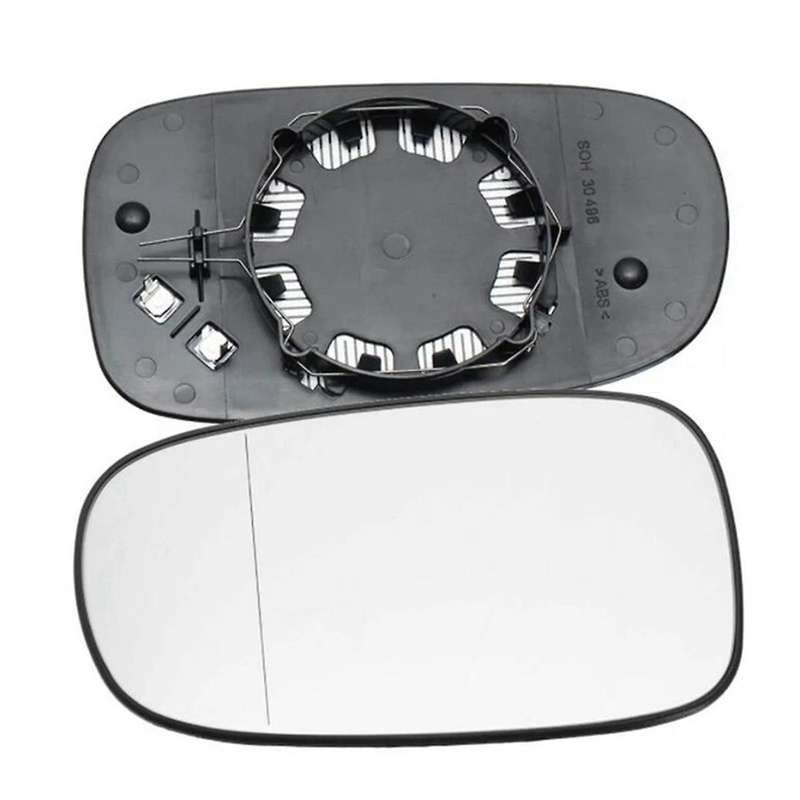30495 30456 Wide Angle Rearview Mirror Lens Reversing Mirror Lens Heated Lens Automotive for Saab 9-