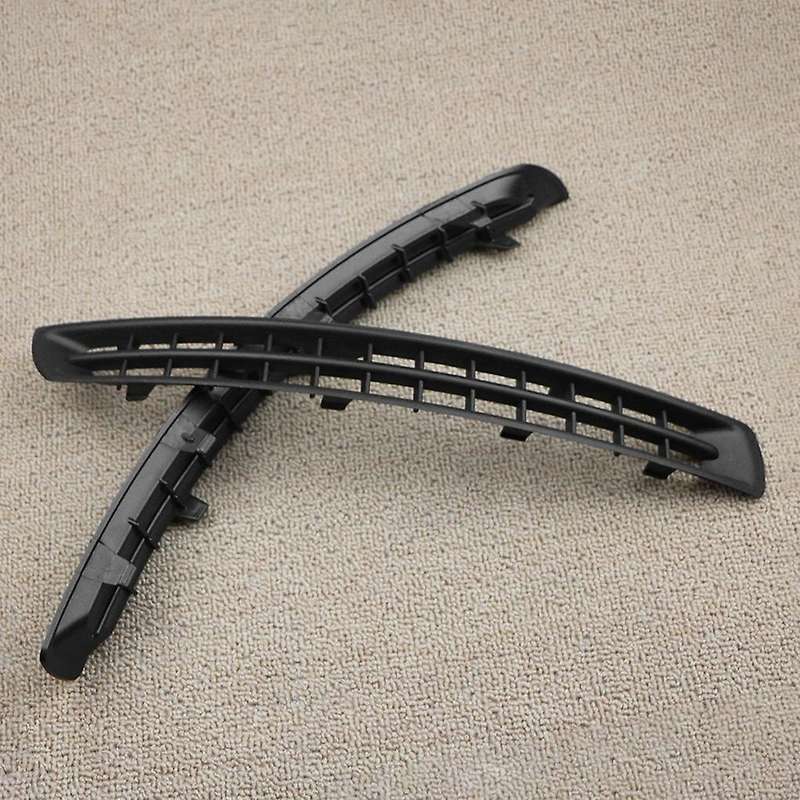30678953 30678954 Black Pair Left Right Front Bumper Cover Trim Grille for XC90 2007-2014