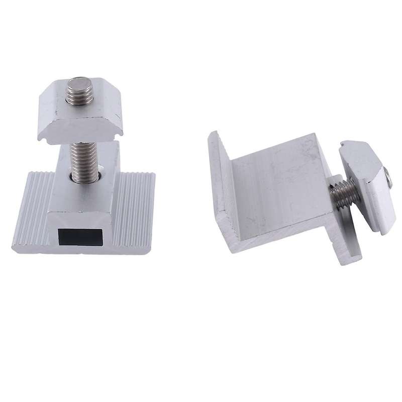 30cm Mini Rail Solar Bracket Solar Panel Photovoltaic Bracket 6 Rails + 4 Side Press + 2 Medium Pre