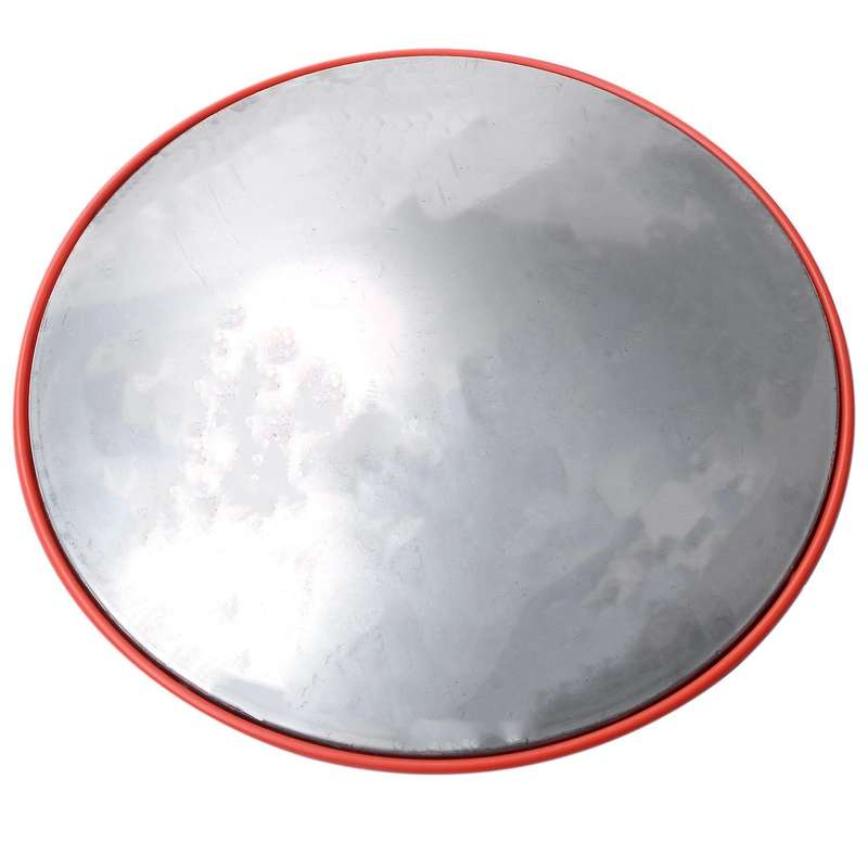 30cm Wide Angle Security Road Mirror Curved Convex Mirror(orange)