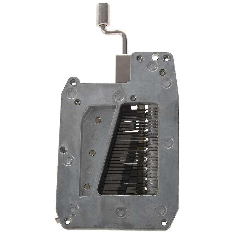 30-note Tapes Hand Crank Music Mechanical Musical Box with Hole Puncher 3 Strips Tapes Create Your O