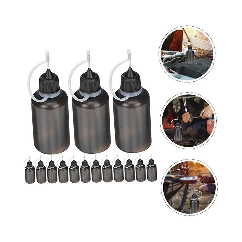 30ML/1Oz Glue Bottles 24Pcs Portable Tip Bottle Pointed Mouth Glue Applicator Bottles Water Bottle w