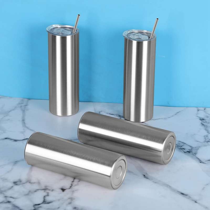 30Oz Straight Skinny Tumbler Set Stainless Steel Slim Skinny Travel Tumbler Birthday Diy Friends