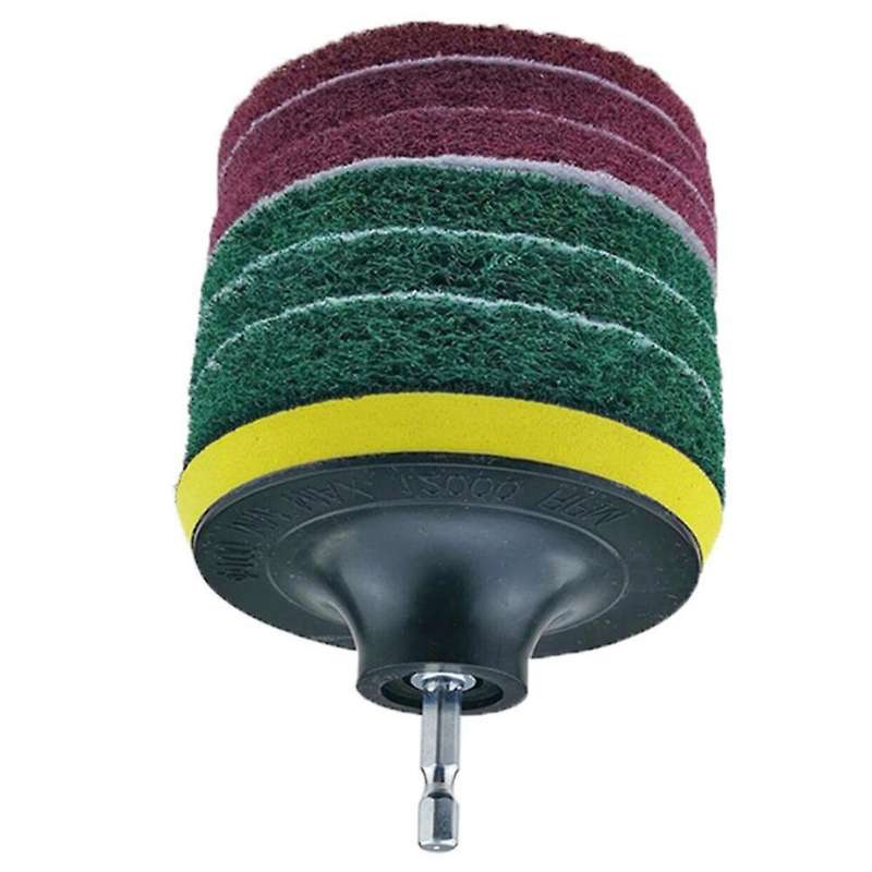 30PC Tub Clean Electric Grout Power Scrubber Cleaning Combo Tool Kit