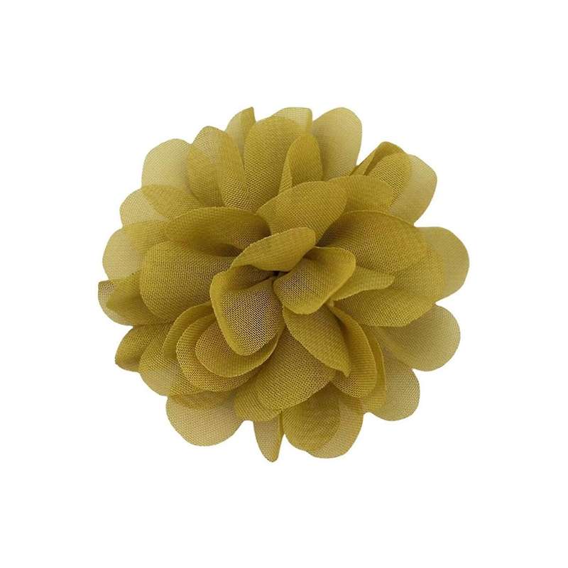 30PCS 7CM Chiffon Gauze Flower Artificial Fabric Silk Flower Head for DIY Wedding Party Home Floral