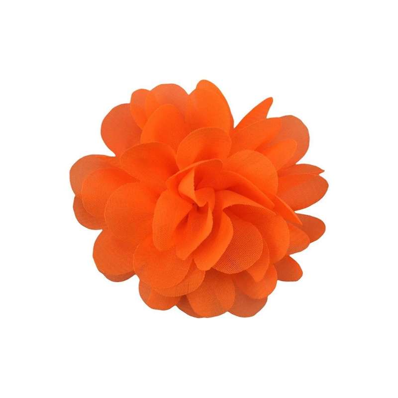 30PCS 7CM Chiffon Gauze Flower Artificial Fabric Silk Flower Head for DIY Wedding Party Home Floral