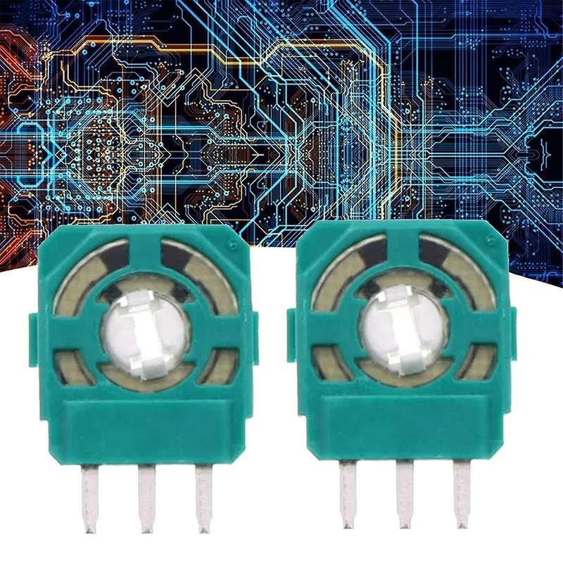 30PCS Joystick Potentiometers Sensor Module Kit 2.3Kohn for Controllers 3D Thumbstick Axis Resistors