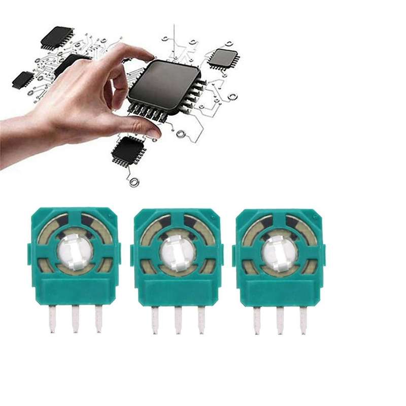 30PCS Joystick Potentiometers Sensor Module Kit 2.3Kohn for Controllers 3D Thumbstick Axis Resistor